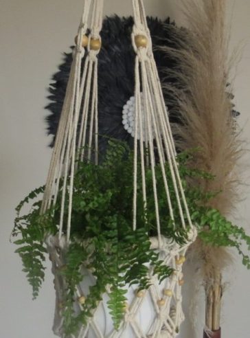 Natural Macrame Plant Hanger