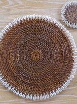 Rattan Coaster and Placemat