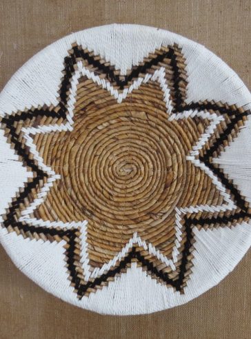 Cocos Banana Leaf Woven Plate - Small
