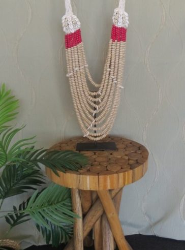 Pulau Tribal Necklace Wall Art.